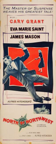 713. Insert (14" x 36"); Very Fine+ Rolled ### NORTH BY NORTHWEST (1959)
