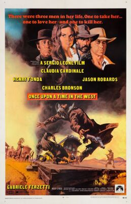 719. One Sheet (27" x 42"); Very Fine+ on Linen ### ONCE UPON A TIME IN THE WEST (1968)
