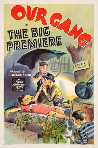 725. One Sheet (27" x 41"); Stone Lithograph; Very Fine- on Linen ### THE OUR GANG: BIG PREMIERE (1940)