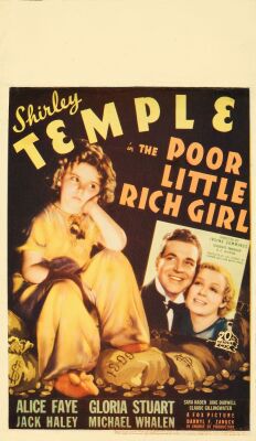 748. Midget Window Card (8" x 14"); Fine+ ### POOR LITTLE RICH GIRL (1936)