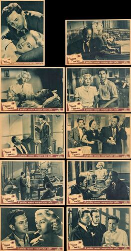 752. First-Release Italian Fotobustas (10) With Paper Sleeve (19" x 13.25"); Very Fine+ ### THE POSTMAN ALWAYS RINGS TWICE (1947)