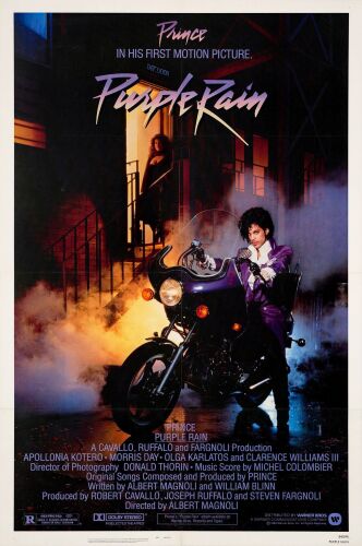 763. One Sheet (27" x 41"); Very Fine+ on Linen ### PURPLE RAIN (1984)