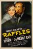 764. One Sheet (27.25" x 41"); Very Fine- on Linen ### RAFFLES (1939)