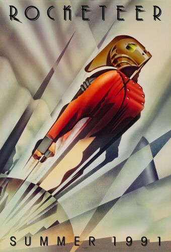 779. One Sheet (27" x 40"); Double-Sided Advance; Near Mint Rolled ### THE ROCKETEER (1991)