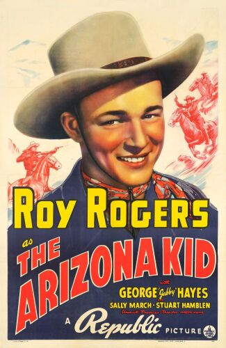 320. One Sheet (27" x 41"); Very Fine- on Linen ### ARIZONA KID (1939)