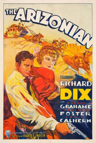 321. Australian One Sheet (27" x 40"); Stone Lithograph; Fine+ on Linen ### THE ARIZONAN (1935)