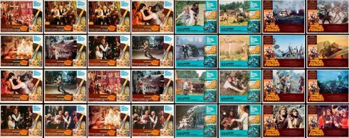 323. Lobby Card Sets (2) and Lobby Cards (16) (11" x 14") Signed by Doug McClure (12), Caroline Munro (5) (JSA COA); The Bradleigh Vinson Collection; Very Fine+ ### AT THE EARTH'S CORE (1975 - 1977)