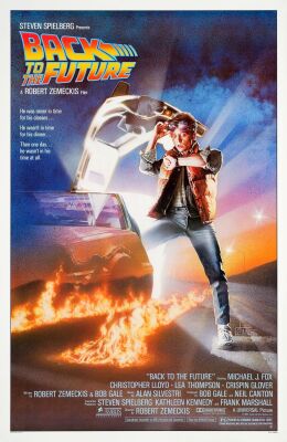 326. One Sheet (27" x 41"); Studio Style; Very Fine+ Rolled ### BACK TO THE FUTURE (1985)