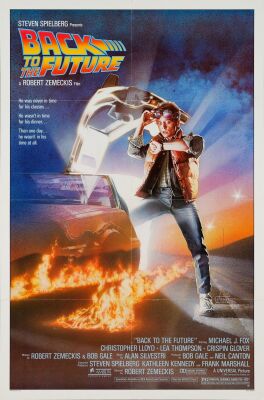 327. One Sheet (27" x 41"); Studio Style; Near Mint Folded ### BACK TO THE FUTURE (1985)
