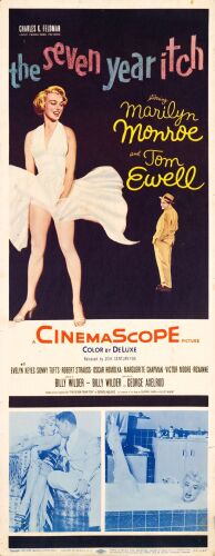 797. Insert (14" x 36"); Fine+ Rolled ### THE SEVEN YEAR ITCH (1955)