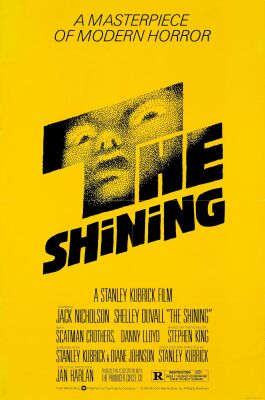 800. One Sheet (27" x 40.5"); Studio Style; Fine+ Folded ### THE SHINING (1980)