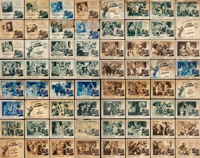 809. Title Lobby Cards & Lobby Cards (64) (11" x 14"); Chapters 1, 4, 5, 6, 7, 8, 10, 11; Fine ### SILENT SERIAL: A FINAL RECKONING (1928)