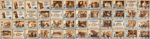 814. Title Lobby Cards & Lobby Cards (48) (11" x 14"); Chapters 1 - 6; Very Fine- ### SILENT SERIAL: THE RADIO DETECTIVE (1926)