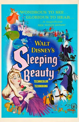825. One Sheet (27" x 41"); Very Fine on Linen ### SLEEPING BEAUTY (1959)