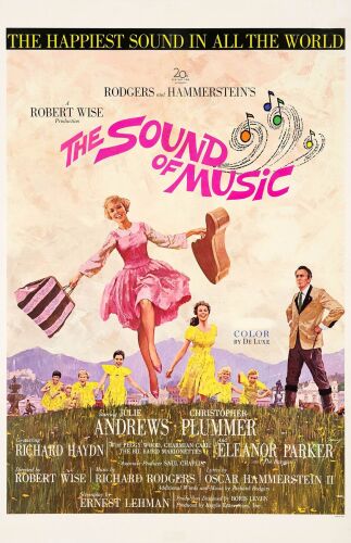 833. One Sheet (27" x 41"); General Release Style; Very Fine+ on Linen ### THE SOUND OF MUSIC (1965)