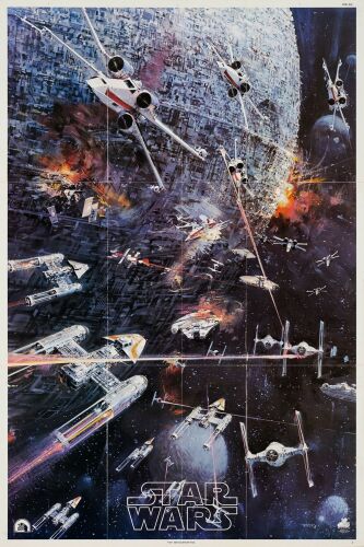 850. LP Soundtrack Poster (22" x 33"); Very Fine Folded ### STAR WARS: A NEW HOPE (1977)