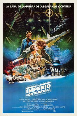 852. Spanish One Sheet (27" x 41"); Style B; Very Fine Tri-Folded ### STAR WARS: THE EMPIRE STRIKES BACK (1980)