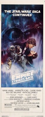 856. Insert (14" x 36"); Style A; Very Fine- Rolled ### STAR WARS: THE EMPIRE STRIKES BACK (1980)