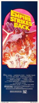 859. Insert (14" x 36"); Near Mint Rolled ### STAR WARS: THE EMPIRE STRIKES BACK (R-1982)