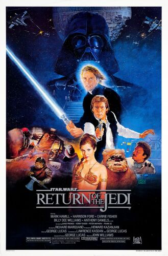 861. One Sheet (27" x 41"); Style B; Very Fine- Rolled ### STAR WARS: RETURN OF THE JEDI (1983)