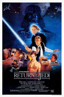 861. One Sheet (27" x 41"); Style B; Very Fine- Rolled ### STAR WARS: RETURN OF THE JEDI (1983)