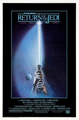 864. One Sheet (27" x 41"); Style A; Very Fine Rolled ### STAR WARS: RETURN OF THE JEDI (1983)