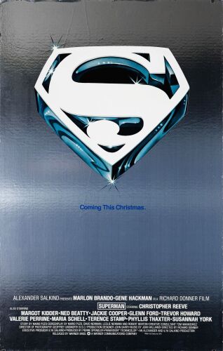 882. Mylar Advance One Sheet (25.25" x 39.75"); Very Fine- Rolled ### SUPERMAN (1978)