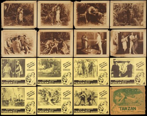 888. Title Lobby Cards & Lobby Cards (67) (11" x 14"); The Bradleigh Vinson Collection; Fine+ ### THE RETURN OF TARZAN (1920 - 1949)