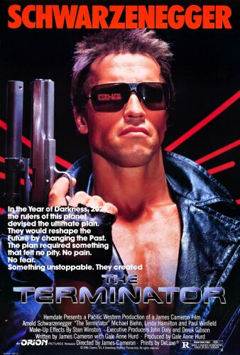 920. Full-Bleed One Sheet (27" x 40"); Near Mint Rolled ### THE TERMINATOR (1984)