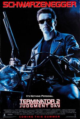 923. One Sheet (27" x 40"); Double-Sided Advance; Very Fine+ Rolled ### TERMINATOR 2: JUDGMENT DAY (1991)