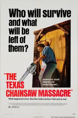 927. One Sheet (27" x 41"); The Collection of the Late J. Stephen Ryan; Bryanston Style; Very Fine- Folded ### THE TEXAS CHAINSAW MASSACRE (1974)