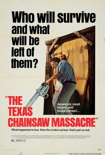 928. One Sheet (27" x 41"); Bryanston Style; Fine- Folded ### THE TEXAS CHAINSAW MASSACRE (1974)