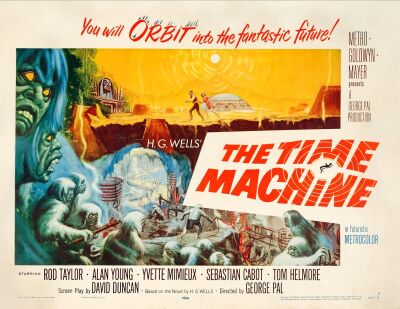 934. Half Sheet (22" x 28"); Style B; Very Fine on Paper ### THE TIME MACHINE (1960)