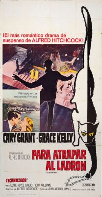 937. Spanish Three Sheet (41" x 79"); The Collection of the Late J. Stephen Ryan; Fine Folded ### TO CATCH A THIEF (R-1965)