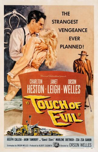 944. One Sheet (27" x 41"); Very Fine on Linen ### TOUCH OF EVIL (1958)