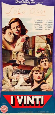 958. Italian Locandina (14.5" x 30"); Country-of-Origin; Very Fine+ Folded ### THE VANQUISHED (1953)