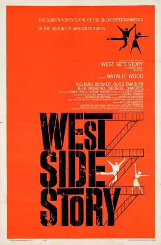 966. One Sheet (27" x 41"); Very Fine Folded ### WEST SIDE STORY (1961)
