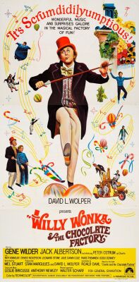 975. Australian Three Sheet (40" x 78"); Hand Lithograph; Near Mint Folded ### WILLY WONKA & THE CHOCOLATE FACTORY (1971)