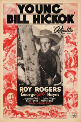 988. One Sheet (27" x 41"); Very Fine- on Linen ### YOUNG BILL HICKOK (1940)