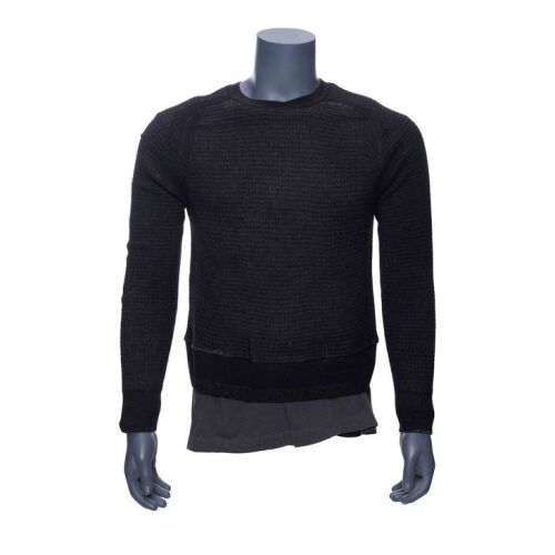 58. K's (Ryan Gosling) Black Sweater with Backup Undershirt ### BLADE RUNNER 2049 (2017)