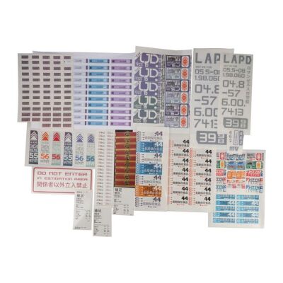 204. Set of 16 Production-Made Graphic Decal Sheets ### BLADE RUNNER 2049 (2017)