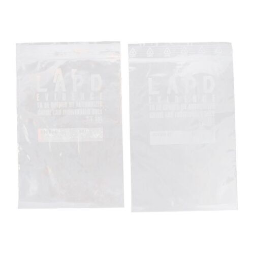 212. Pair of LAPD Evidence Bags for Sapper Morton (Dave Bautista) Investigation ### BLADE RUNNER 2049 (2017)