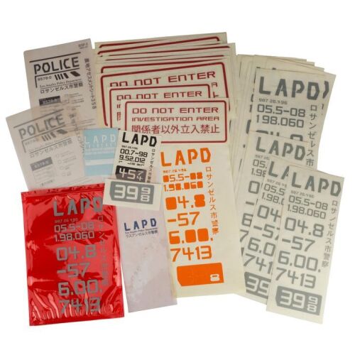 216. Set of Production-Made LAPD Graphic Decals ### BLADE RUNNER 2049 (2017)