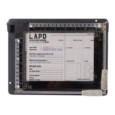 239. Production-Made Large LAPD Notepad ### BLADE RUNNER 2049 (2017)