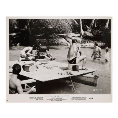 Lot # 21. Production Still, 1962; 10" x 8.25"; Very Fine+; Flat ### JAMES BOND: DR. NO (1962)