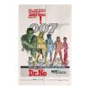Lot # 22. US One-Sheet, R-1980; 27" x 41"; Near Mint-; Folded ### JAMES BOND: DR. NO (1962)