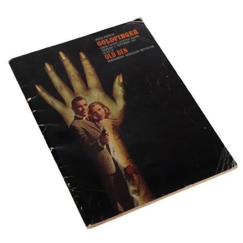 Lot # 46. World Premiere Programme, 1964 ### JAMES BOND: GOLDFINGER (1964)