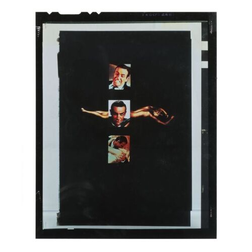 Lot # 53. US One-Sheet Artwork Transparency; 4" x 5"; Fine-; Flat ### JAMES BOND: GOLDFINGER (1964)