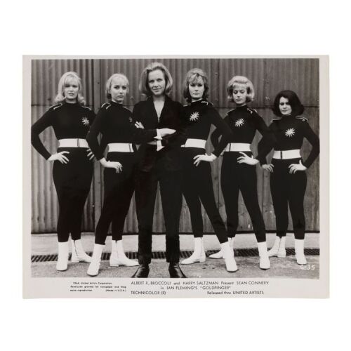 Lot # 61. Honor Blackman Production Still, 1964; 10" x 8"; Fine; Flat ### JAMES BOND: GOLDFINGER (1964)