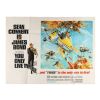 Lot # 95. British Quad (Style B), 1967; 40" x 30"; Fine-; Folded ### JAMES BOND: YOU ONLY LIVE TWICE (1967)